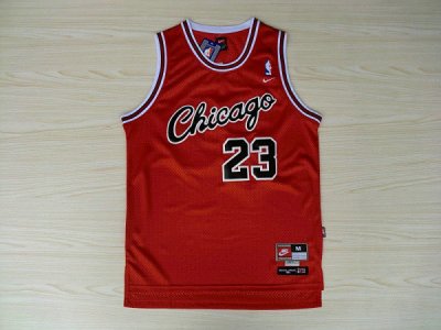 Maillot De Basket Chicago Bulls Michael Jordan 23 Eyed Engrener Fan Version Retro Rouge